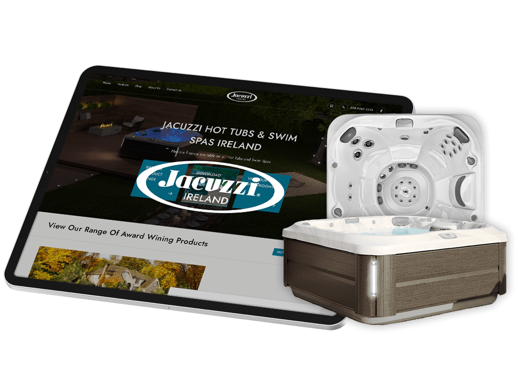 Jacuzzi Ireland Website Design Vudu Digital